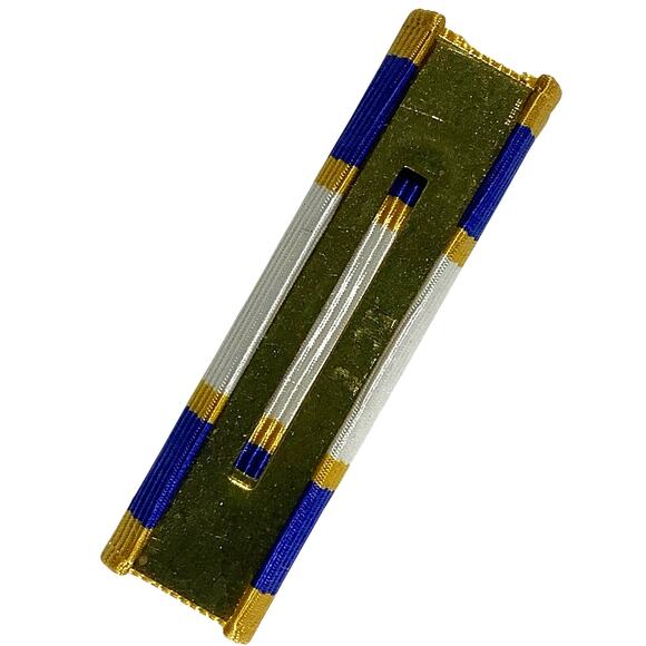 U.S. Air Force Distinguished Service Medal Ribbon, 1-3/8"L x 3/8"H USAF - Picture 2 of 2